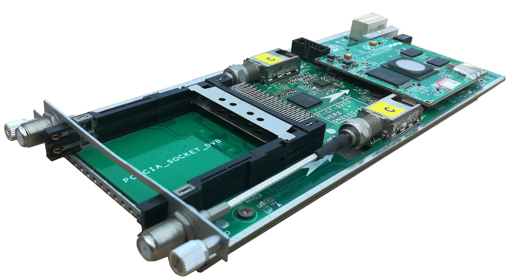 2 Channels DVB-S/S2/T/T2/C Receiving with CAM module